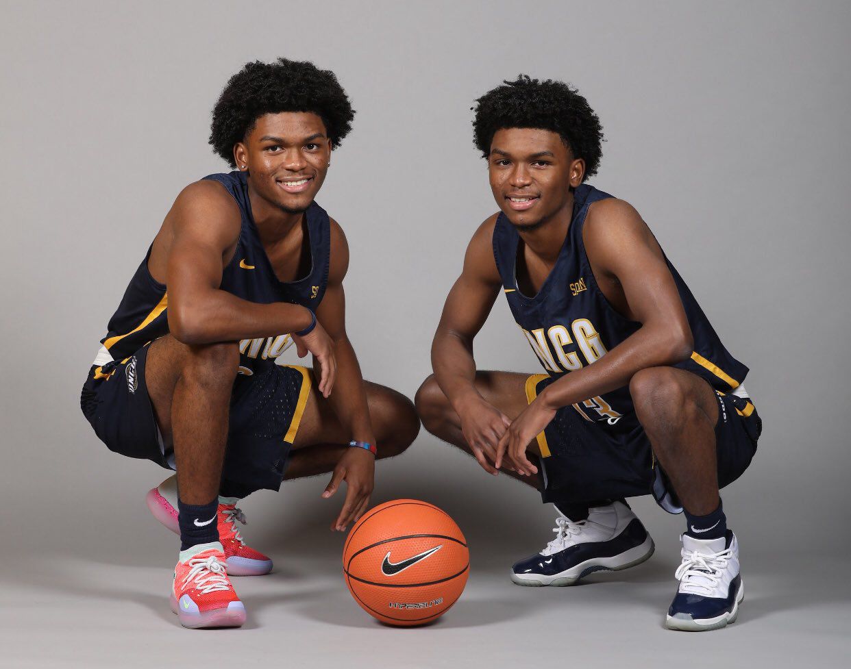 Kobe and Keyshaun Langley